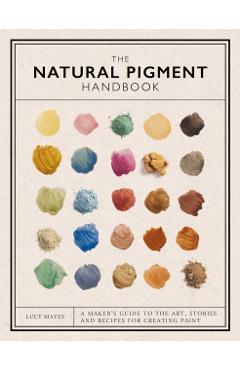 Coperta cărții 'Natural Pigment Handbook - Lucy Mayes'