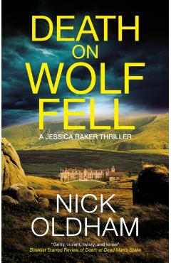 Coperta cărții 'Death on Wolf Fell - Nick Oldham'