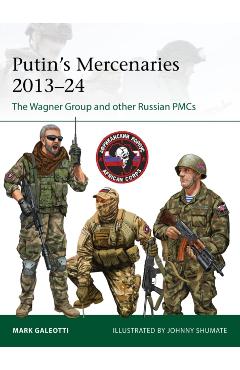 Coperta cărții 'Putin's Mercenaries, 2013–24 - Mark (new York University Galeotti'