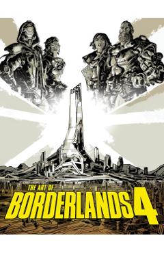 Coperta cărții 'Art of Borderlands 4 - Rick Barba'