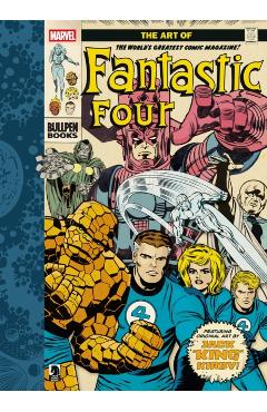 Coperta cărții 'Art of Fantastic Four - Jack|lee Kirby'