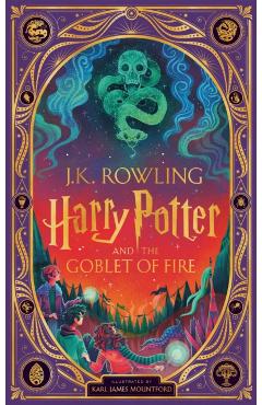 Coperta cărții 'Harry Potter and the Goblet of Fire (Interactive Illustrated Edition) - J.k. Rowling'