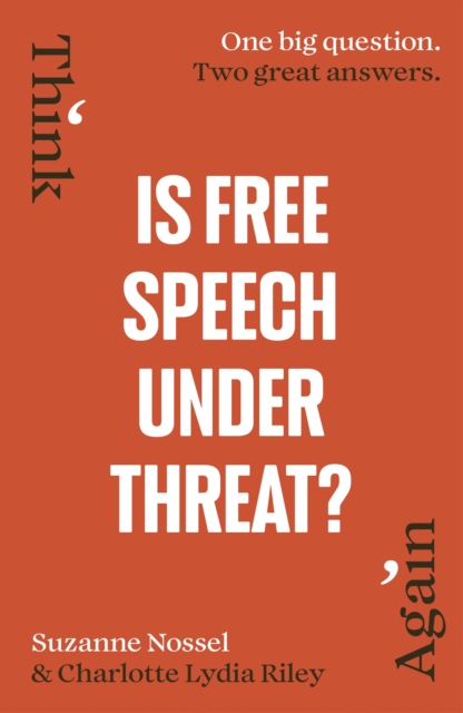 Coperta cărții 'Is Free Speech Under Threat? - Charlotte Lydia|nossel Riley'