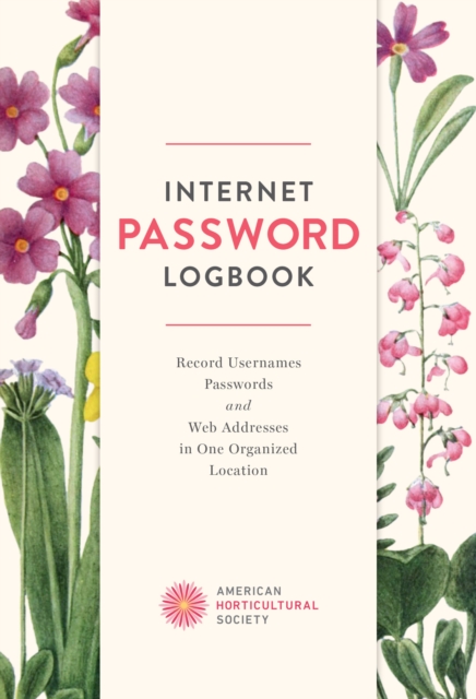 AHS Internet Password Logbook - 