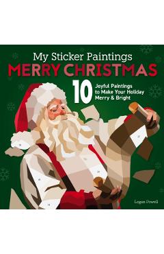 Poza produsului My Sticker Paintings: Merry Christmas - Logan Powell