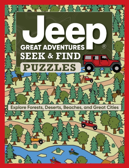 Jeep® Great Adventures Seek & Find Puzzles - D.l. Miller