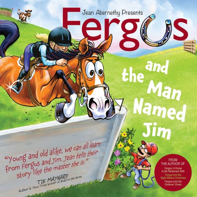 Coperta cărții 'Fergus and the Man Named Jim - Jean Abernathy'