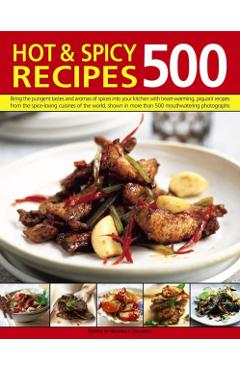 Coperta cărții '500 Hot & Spicy Recipes -'