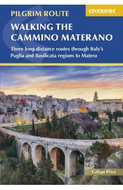 Coperta cărții 'Walking the Cammino Materano - Gillian Price'