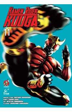 Coperta cărții 'Kamen Rider Kuuga Vol.11 - Shitaro|yokoshima Ishinomori'