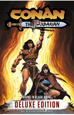 Poza produsului Conan the Barbarian: Bound In Black Stone Deluxe Edition - Jim|de La Torre Zub
