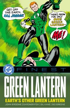 Coperta cărții 'DC Finest: Green Lantern: Earth's Other Green Lantern -'