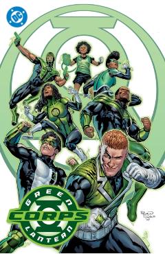 Coperta cărții 'Green Lantern Corps Vol. 1: New World Rising - Jeremy|hampton Adams'