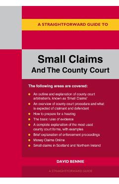 Straightforward Guide to Small Claims and the County Court - David Bennie
