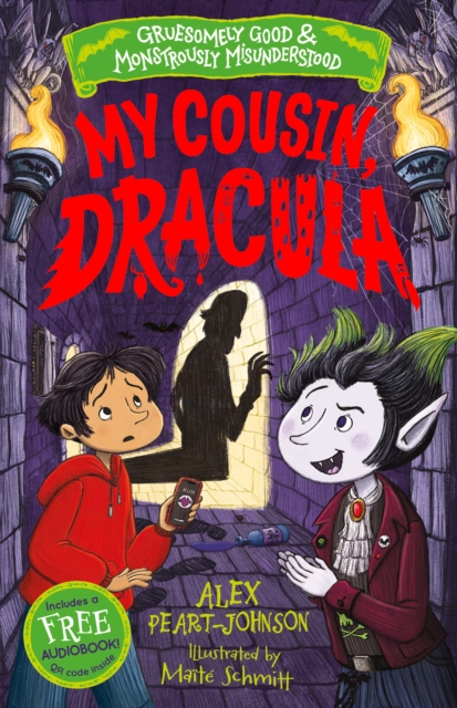 Coperta cărții 'My Cousin, Dracula (Gruesomely Good and Monstrously Misunderstood) - Alex Peart-johnson'