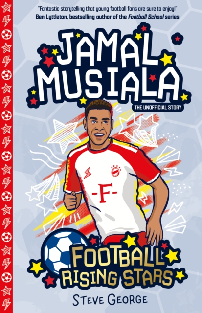 Coperta cărții 'Football Rising Stars: Jamal Musiala - Steve George'