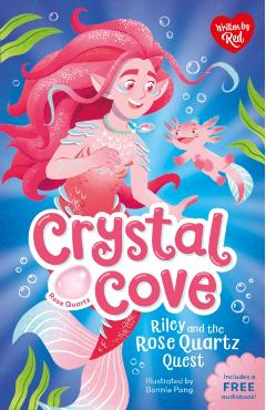 Coperta cărții 'Riley and the Rose Quartz Quest (Crystal Cove) -'