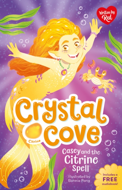 Coperta cărții 'Casey and the Citrine Spell (Crystal Cove) -'