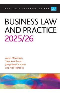 Business Law and Practice 2025/26 -