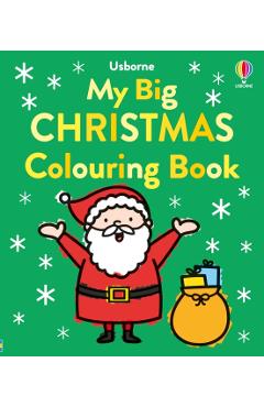 Coperta cărții 'My Big Happy Christmas Colouring Book - Alice James'