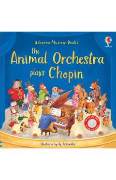 Coperta cărții 'Animal Orchestra Plays Chopin - Sam Taplin'
