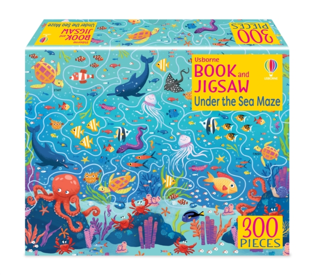 Usborne Book and Jigsaw Under the Sea Maze - Sam Smith