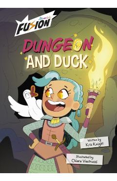 Coperta cărții 'Dungeon and Duck - Kris Knight'