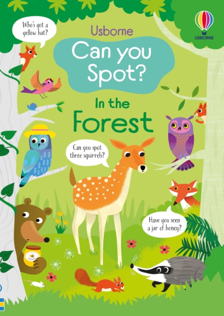 Coperta cărții 'Can you Spot? In the Forest - Kirsteen Robson'