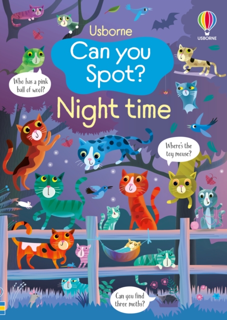 Coperta cărții 'Can you Spot? Night time - Kirsteen Robson'