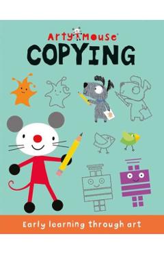 Coperta cărții 'Arty Mouse Copying - Robyn Gale'