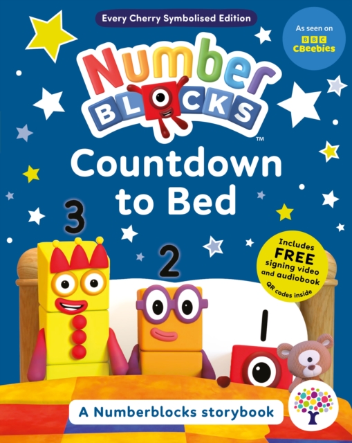 Coperta cărții 'Numberblocks Countdown to Bed: A Symbolised Storybook'