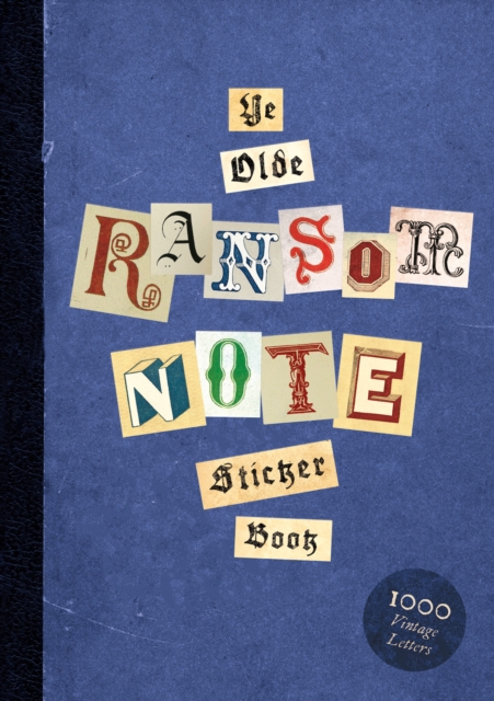 Ye Olde Ransom Note Sticker Book - 