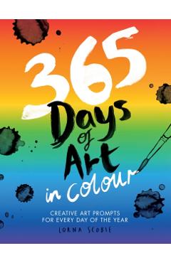 Coperta cărții '365 Days of Art in Colour - Lorna Scobie'
