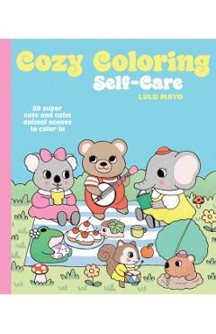 Poza produsului Cozy Coloring: Self-Care - Lulu Mayo