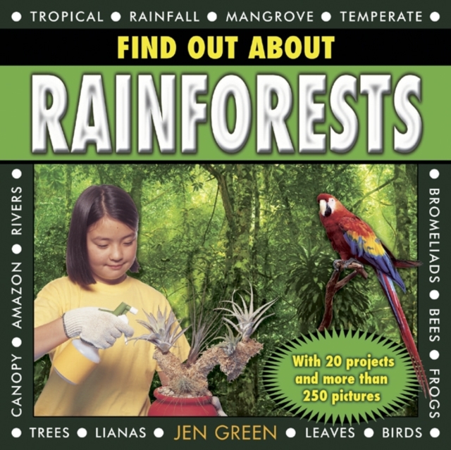 Coperta cărții 'Find Out About Rainforests - Dr Jen Green'