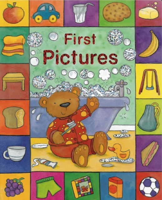 Coperta cărții 'Sparkly Learning: First Pictures - Caroline Davis'