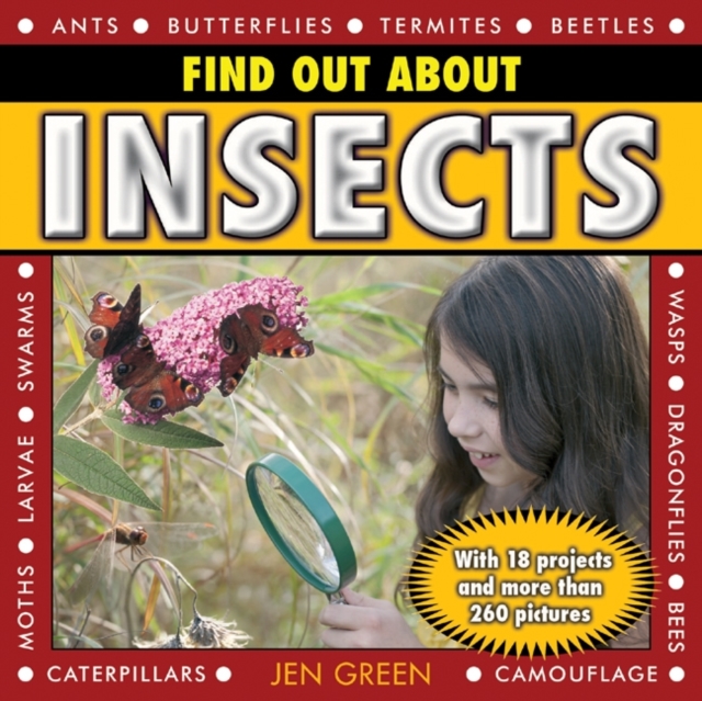 Coperta cărții 'Find Out About Insects - Dr Jen Green'