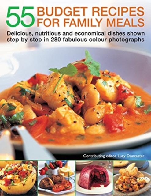 Coperta cărții '55 Budget Recipes for Family Meals -'