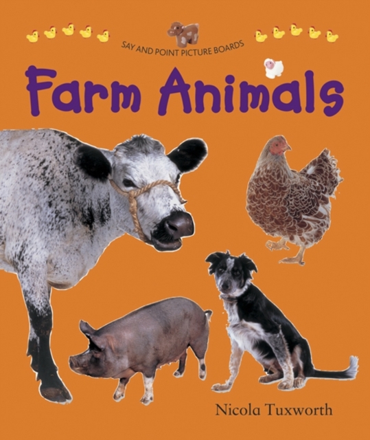 Say and Point Picture Boards: Farm Animals - 