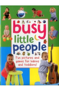 Coperta cărții 'Busy Little People -'