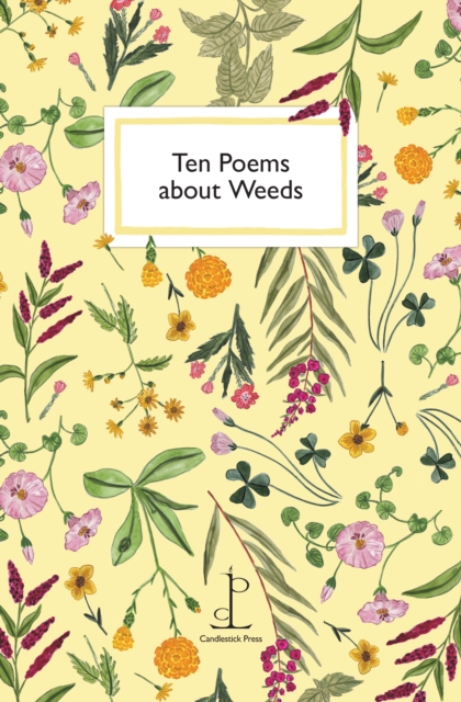 Coperta cărții 'Ten Poems about Weeds -'
