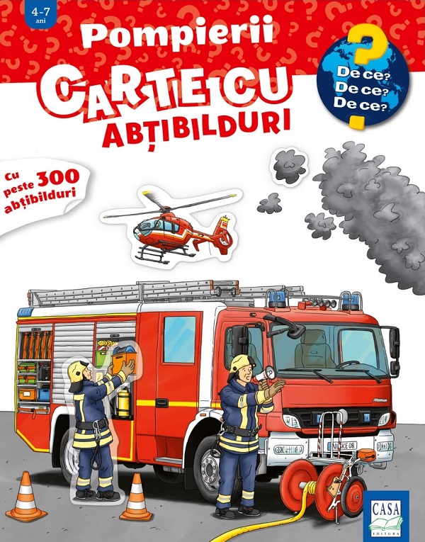 Pompierii. Carte cu abtibilduri - Niklas Bower