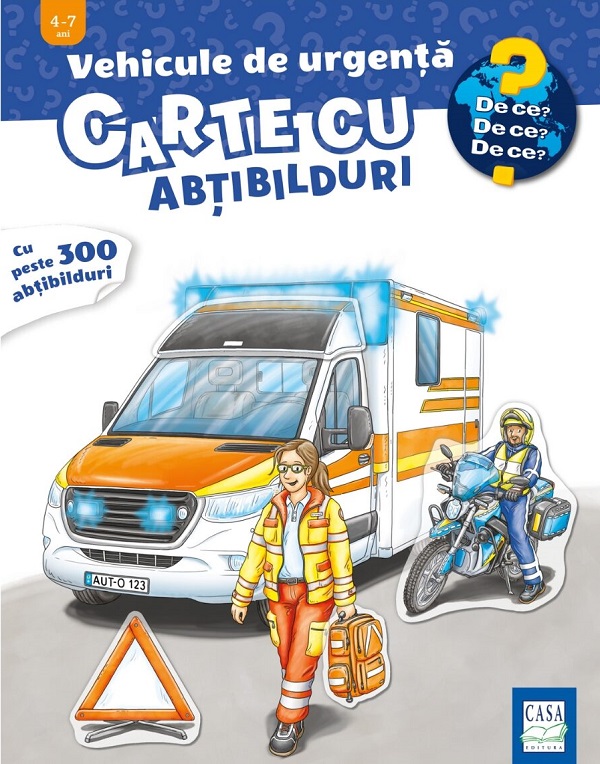 Vehicule de urgenta. Carte cu abtibilduri - Oliver Kockmann