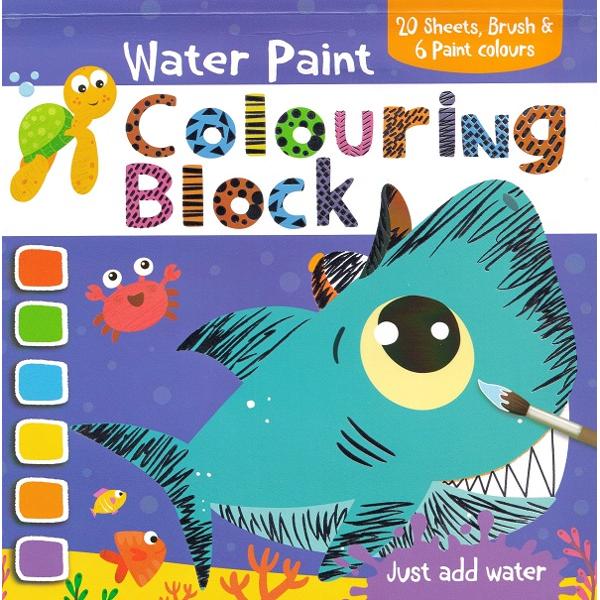 Bloc magic de colorat. Viata marina