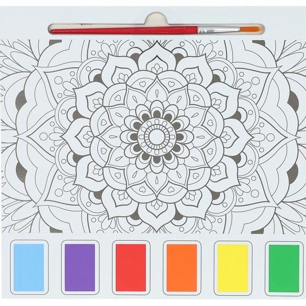 Bloc de pictat. Mandala