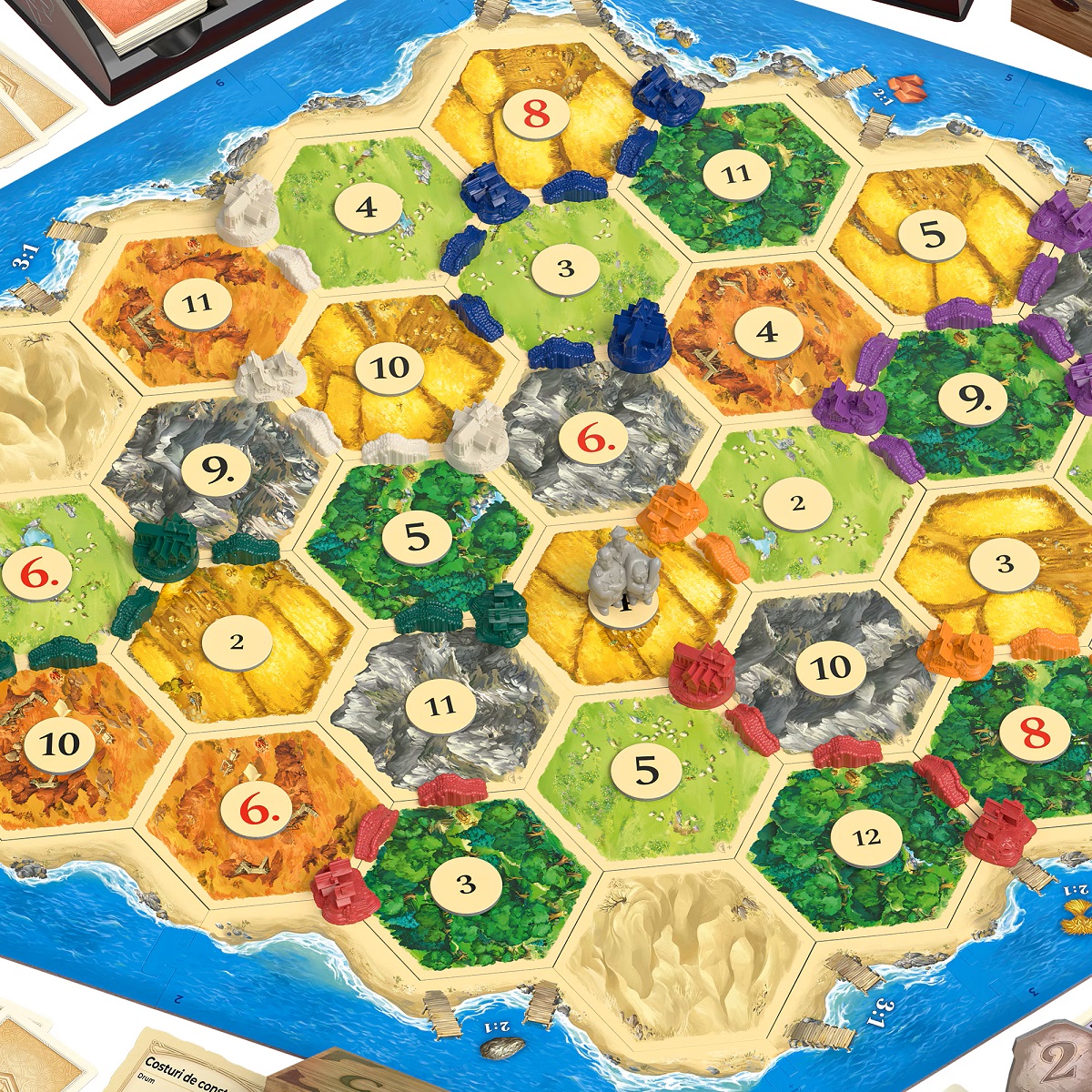 Catan. Jocul de baza. Extensie 5-6 jucatori