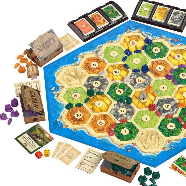 Catan. Jocul de baza. Extensie 5-6 jucatori