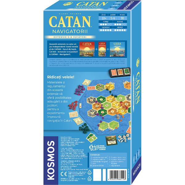 Catan. Extensie: Navigatorii 5-6 jucatori