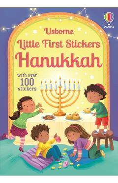 Coperta cărții 'Little First Stickers Hanukkah - Laura Cowan'