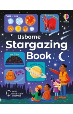 Coperta cărții 'Usborne Stargazing Book - Sam Smith'